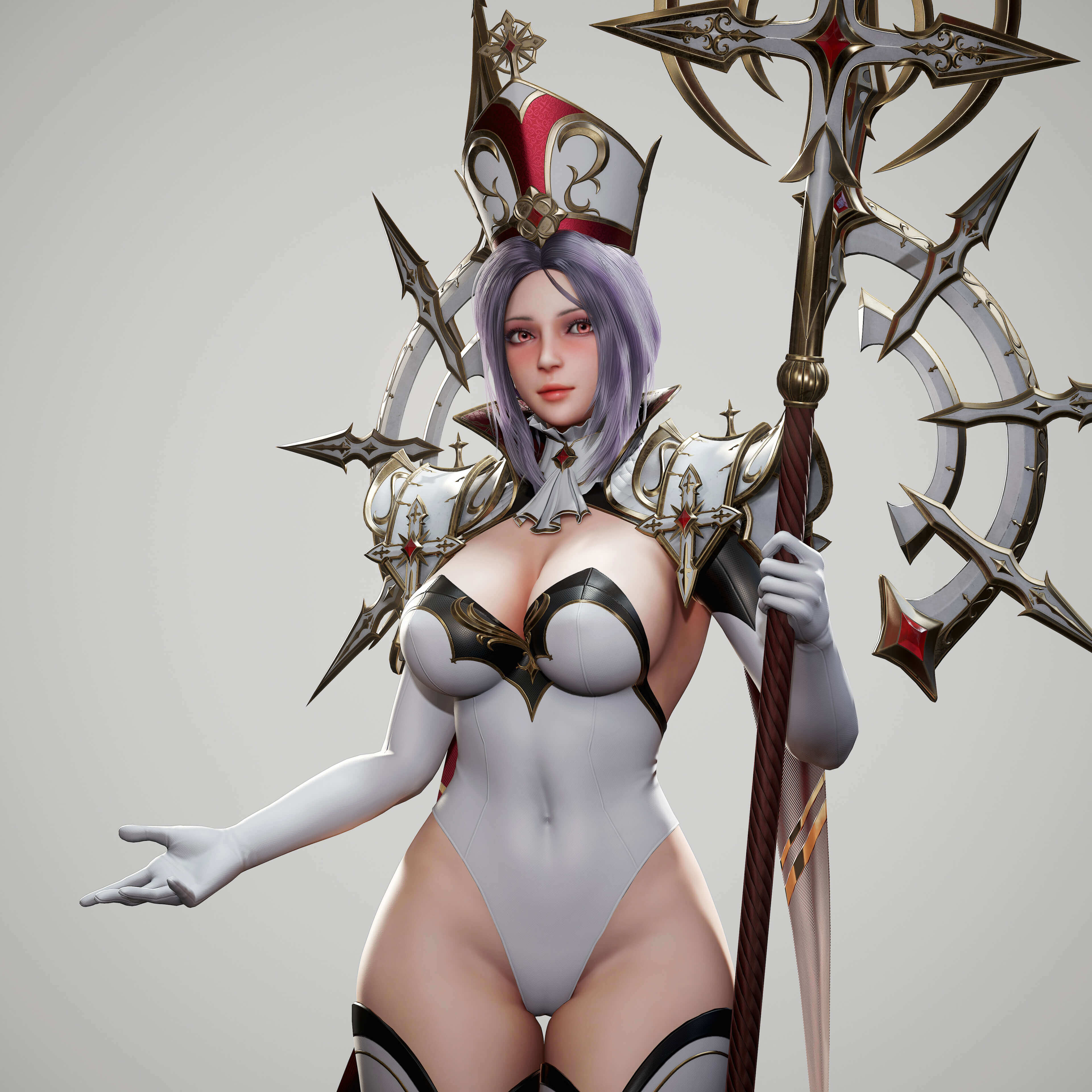 High Priestess 3D Model