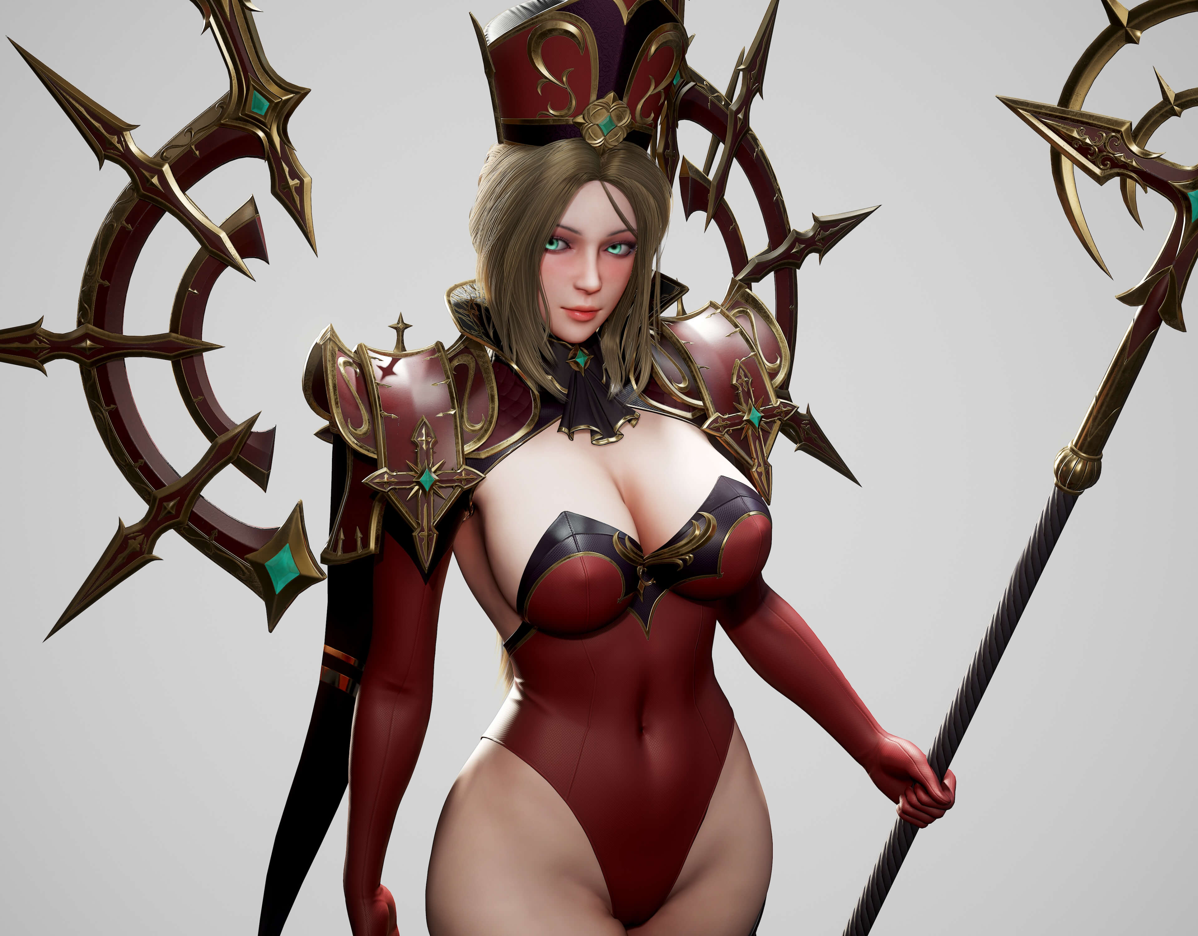 High Priestess 3D Model