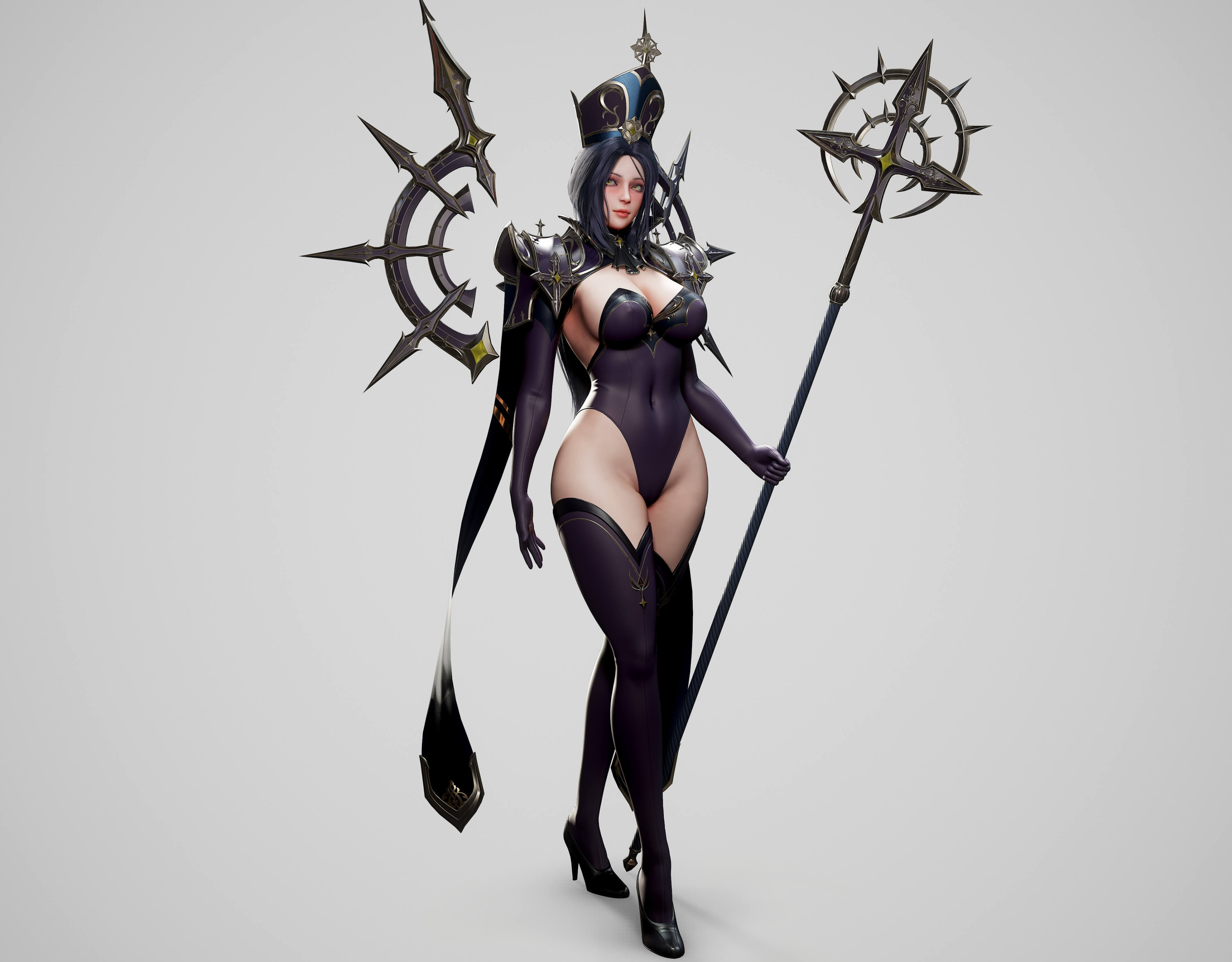 High Priestess 3D Model