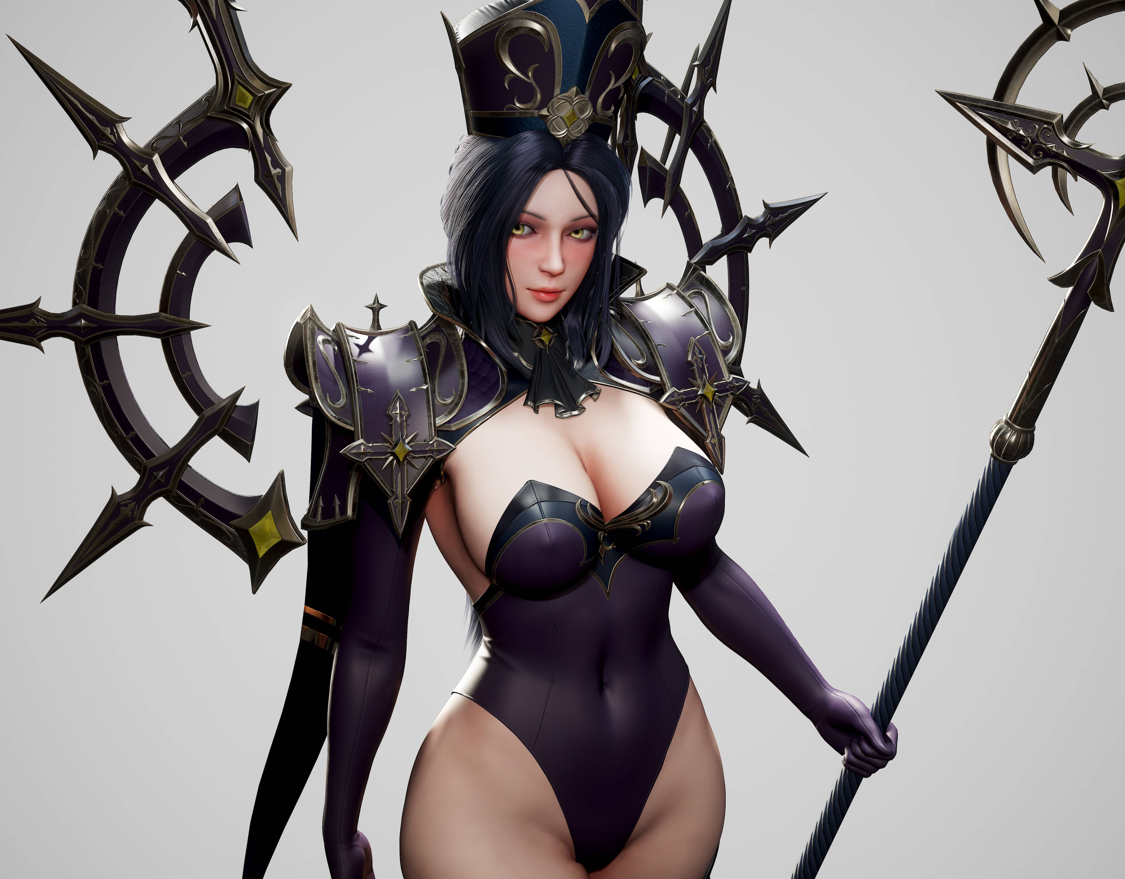 High Priestess 3D Model