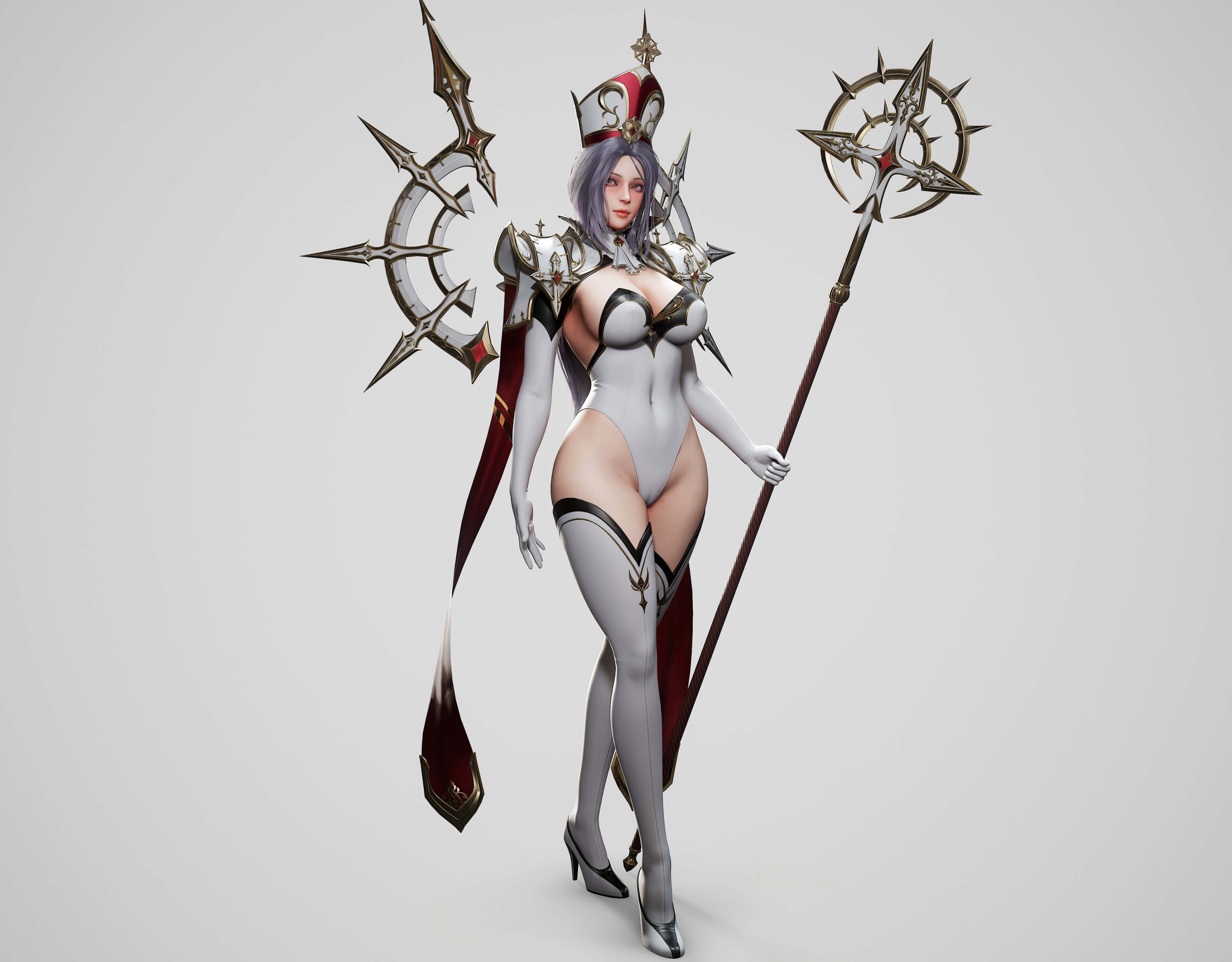 High Priestess 3D Model