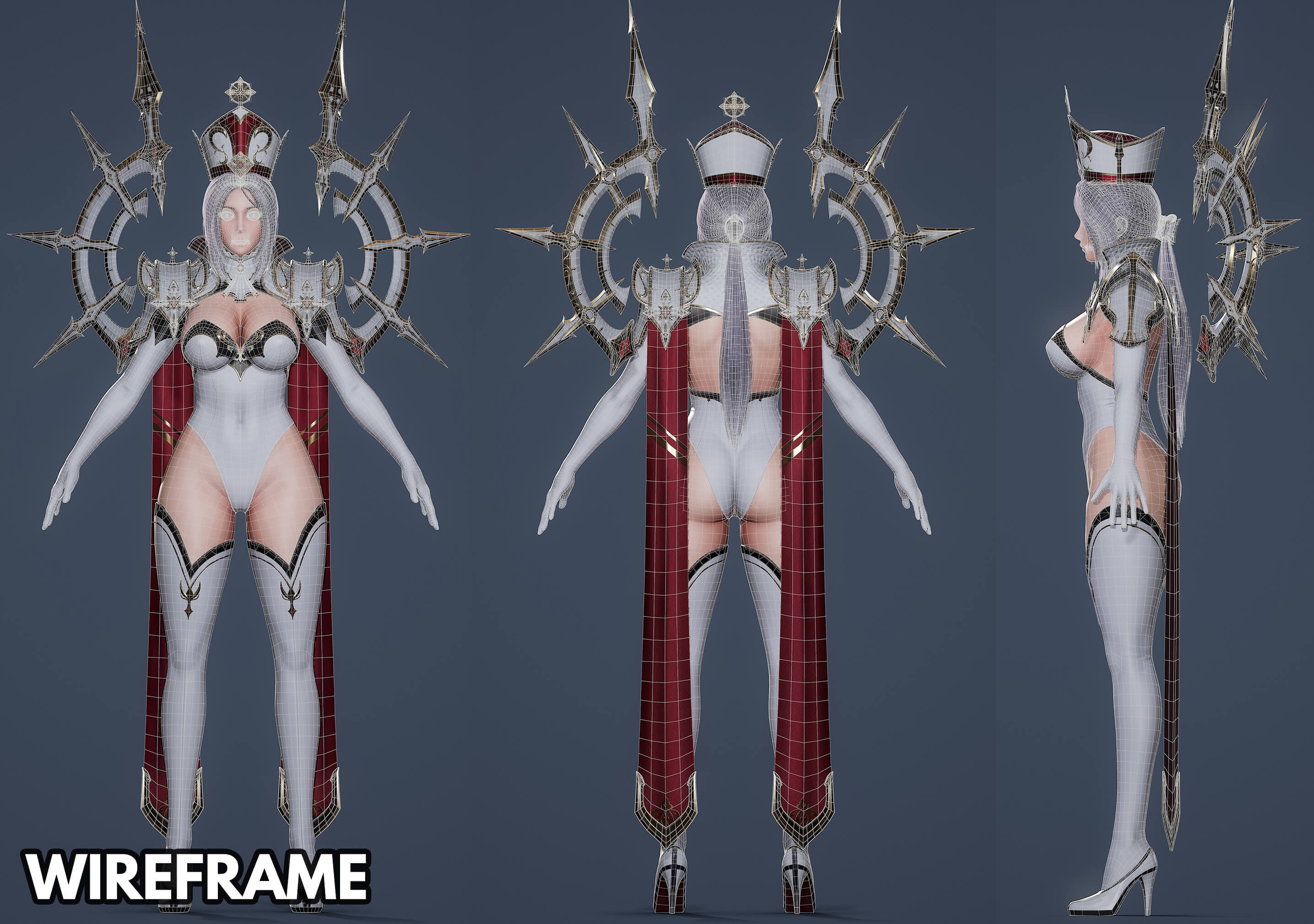 High Priestess 3D Model