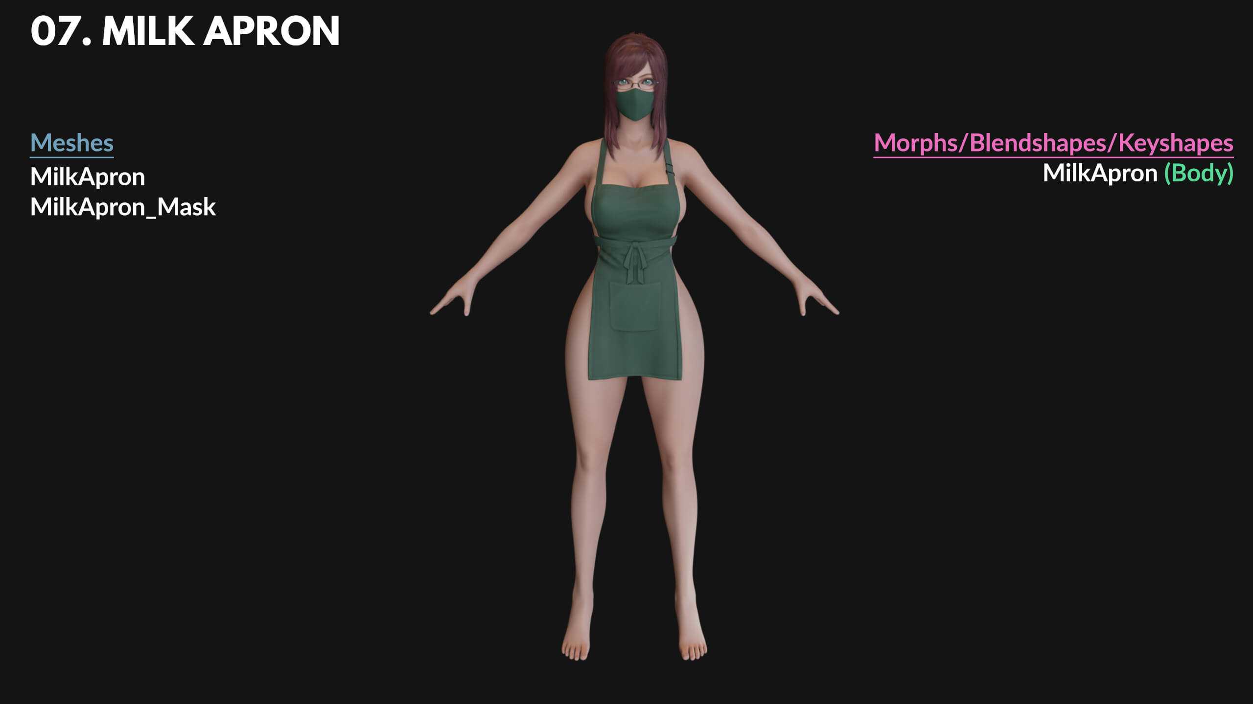 Primrose Office Lady - Game Ready 3D Model