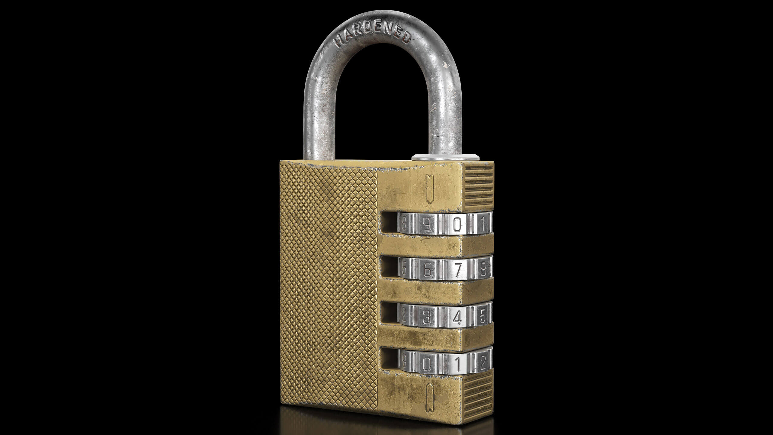 Combination Padlock Props Daz Content