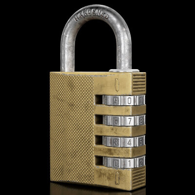 Combination Padlock Props