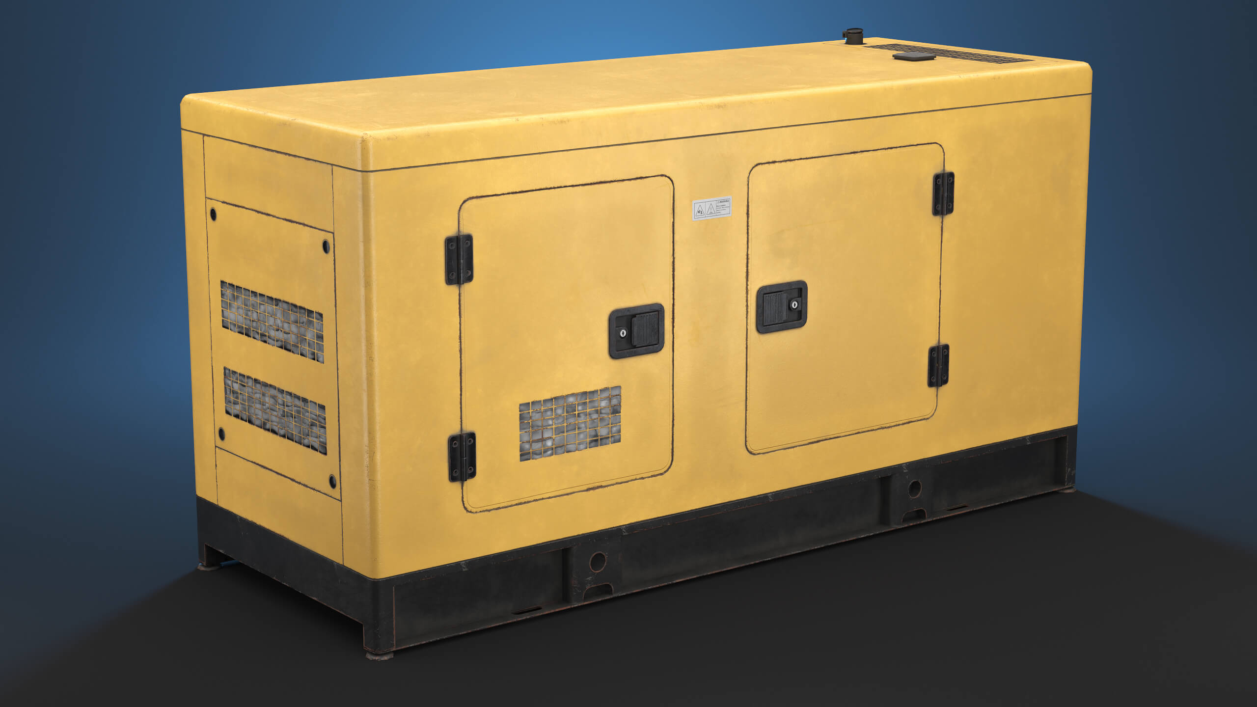 Diesel Generator Props Daz Content