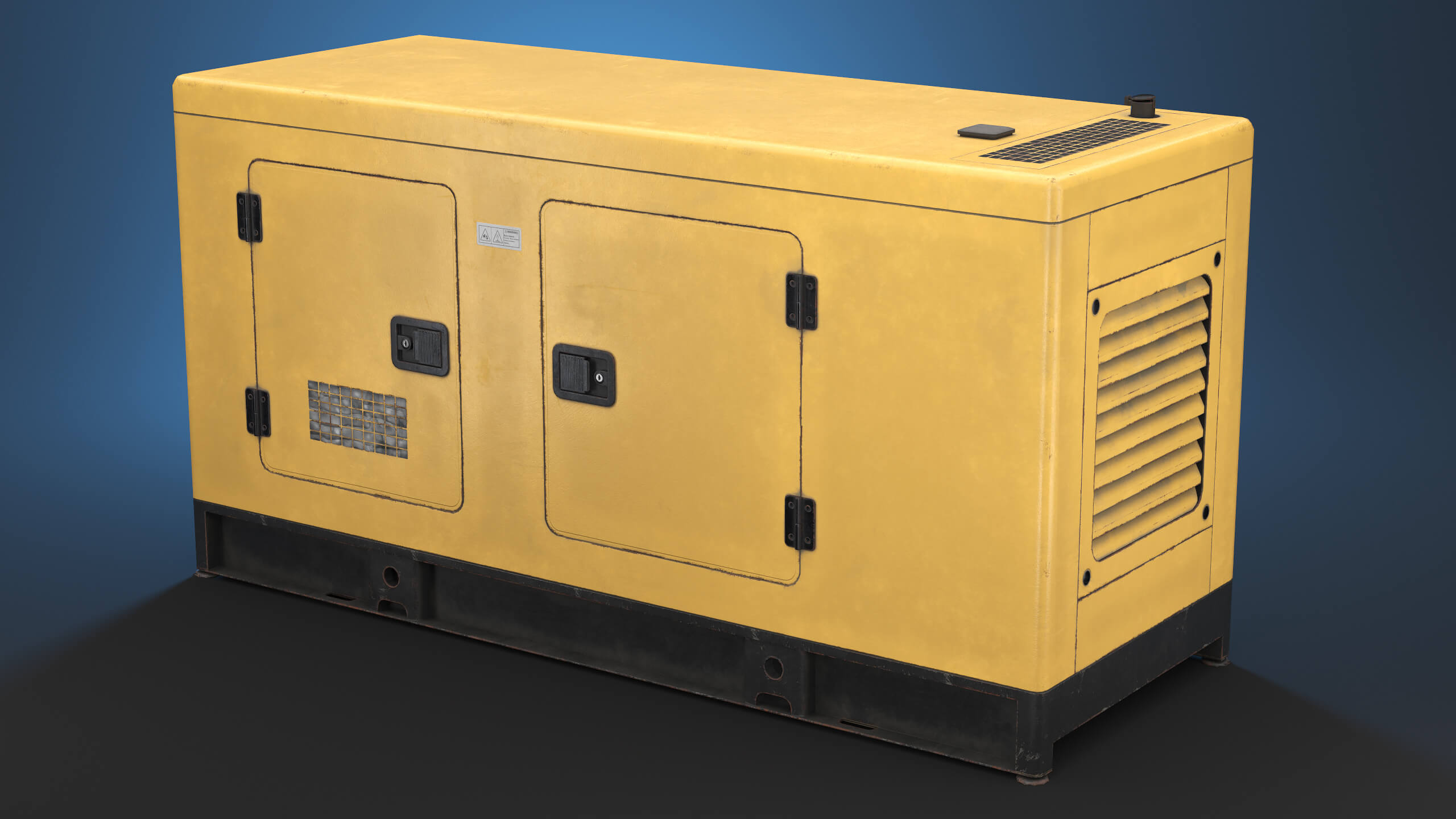 Diesel Generator Props Daz Content
