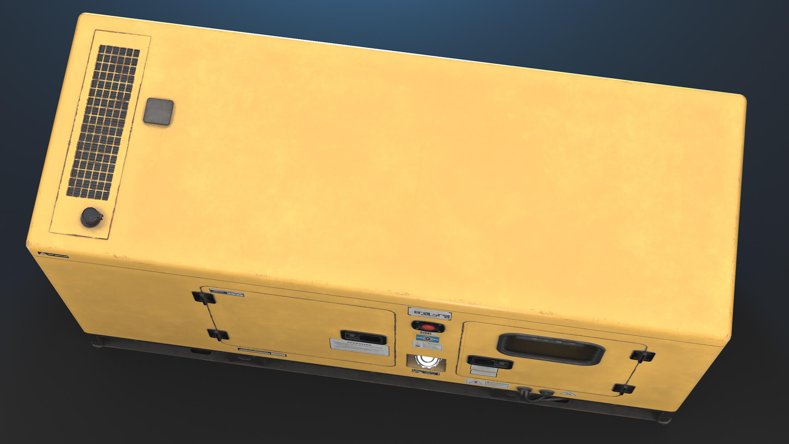 Diesel Generator Props Daz Content