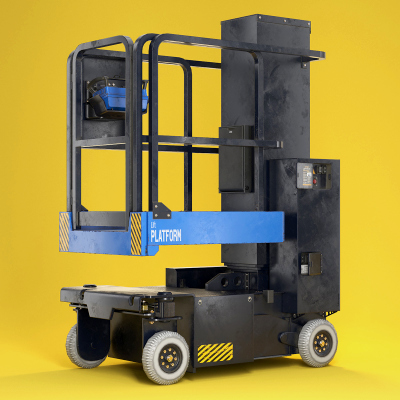 Lift Work Platform Props Daz Content