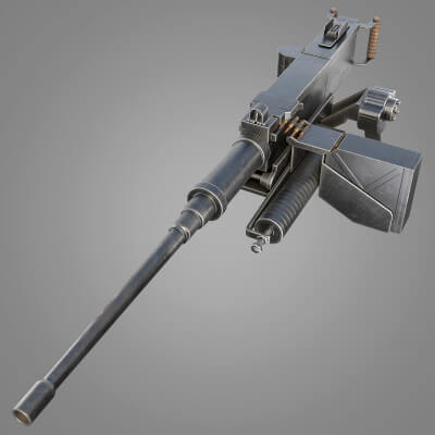 Machine Gun Browning M2 Props