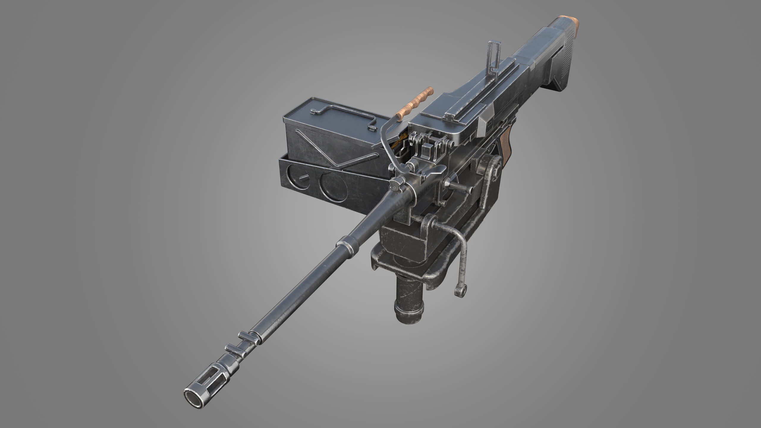 Machine Gun Props Daz Content