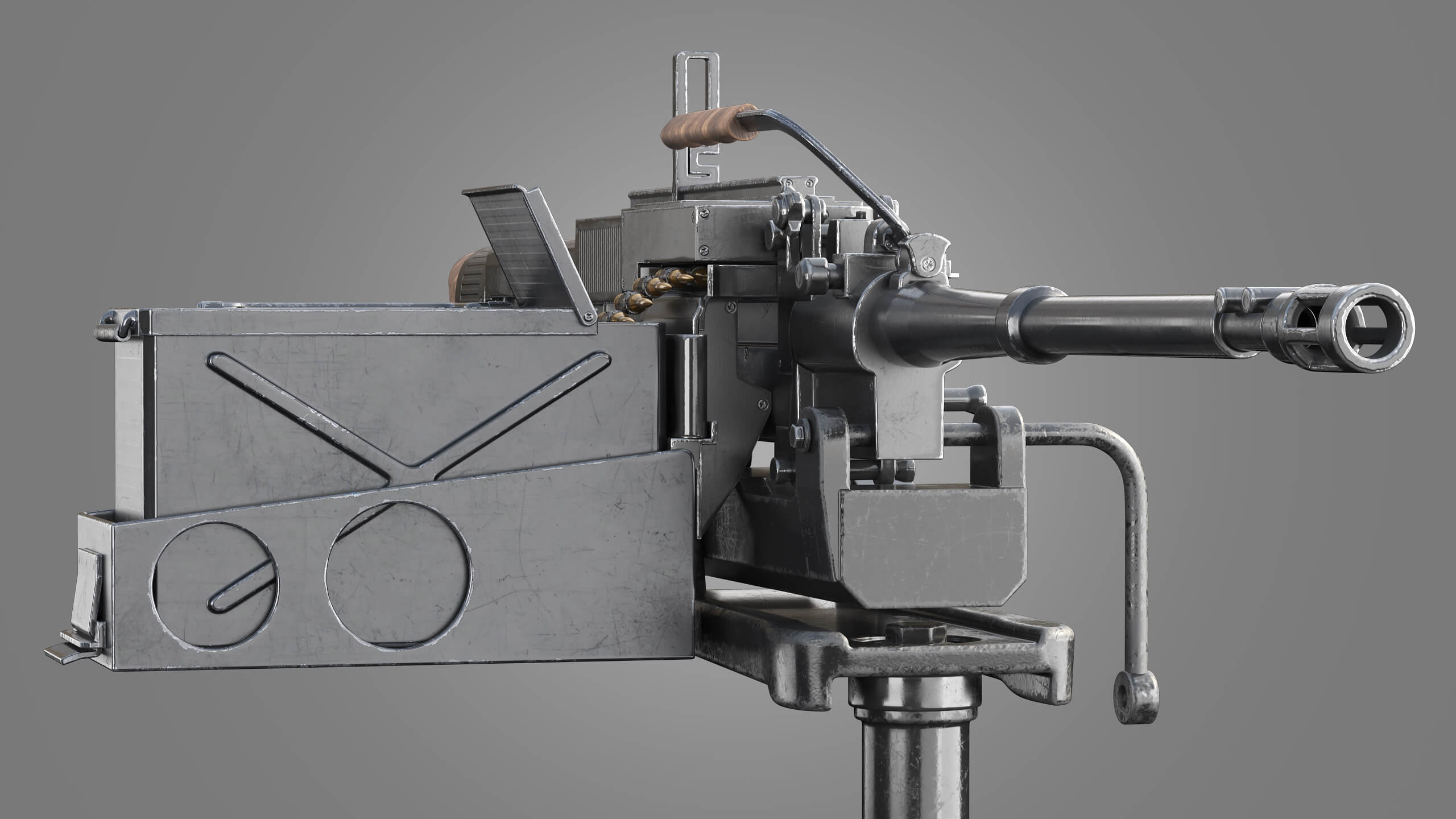 Machine Gun Props Daz Content