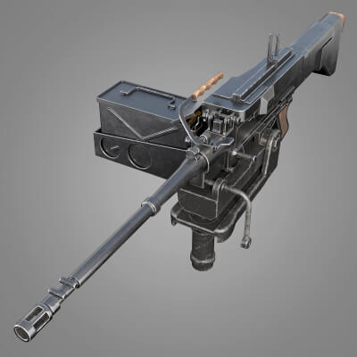 Machine Gun Props
