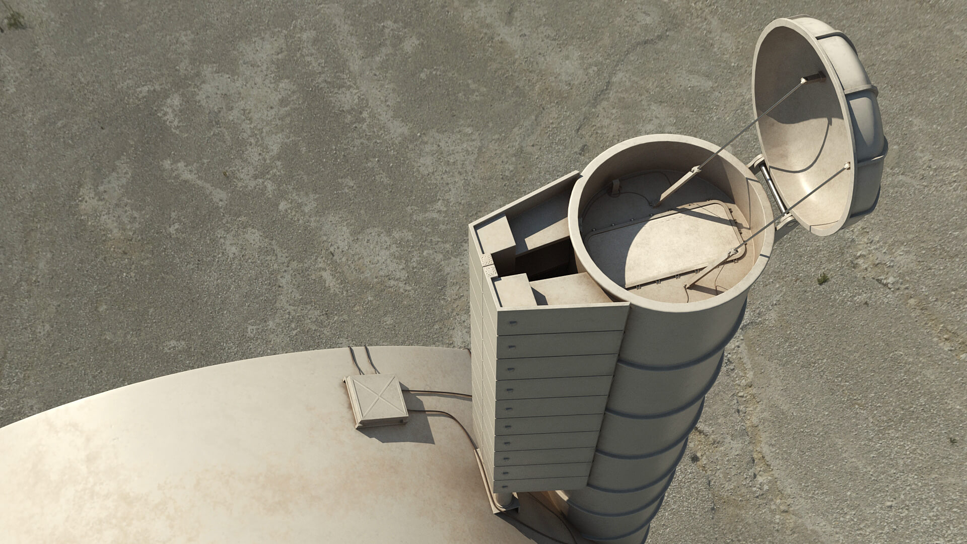 SpinLaunch Props Daz Content