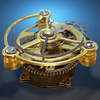 Tourbillon Mechanism Props