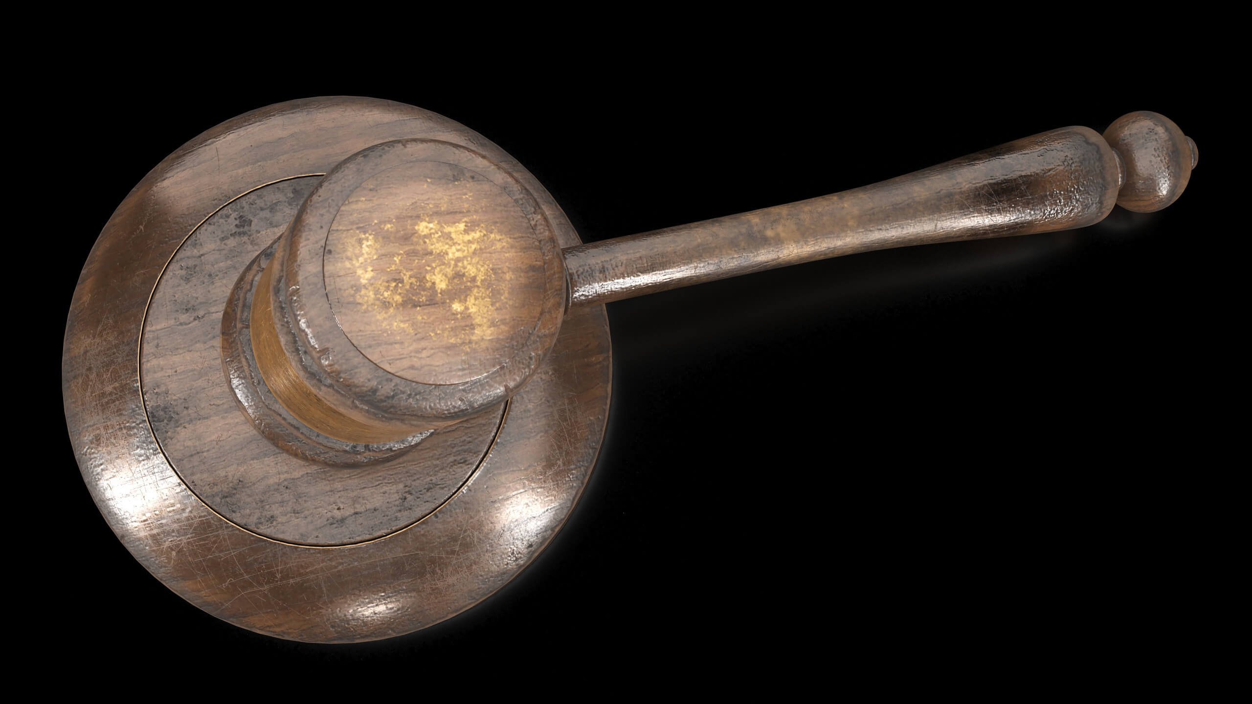Wooden Judge Gavel Props Daz Content