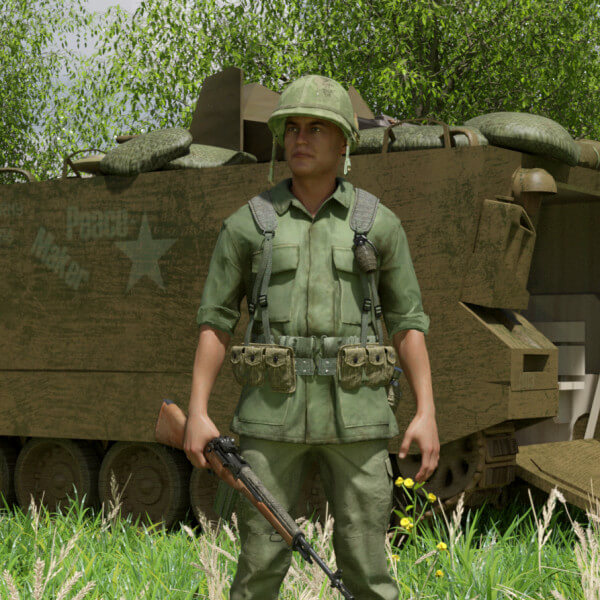 US Infantry Vietnam War Era