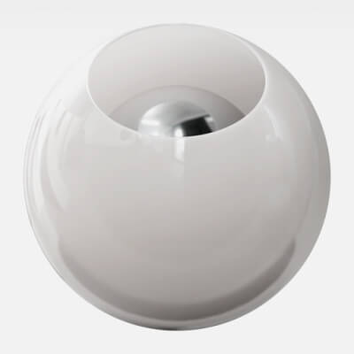 Alabaster White Milky Glass 4K