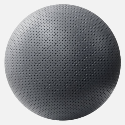 Asymmetric Circle Grid Textured Plastic 4K