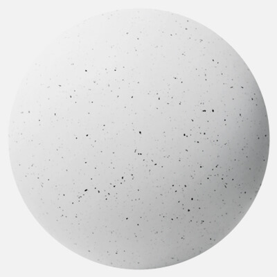 Black and White Recycled Terrazzo Plastic Small 4K