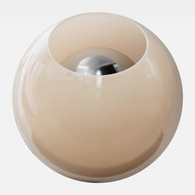 Blush Beige Milky Glass 4K
