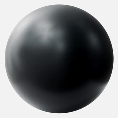 Caviar Black Satin Finish Plastic 4K