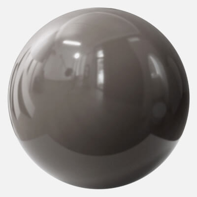 Clay Brown High Gloss Finish Plastic 4K