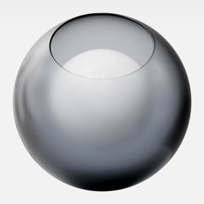 Cloud Gray Tinted Glass Frosted 4K