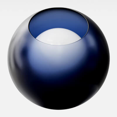 Cobalt Blue Tinted Glass Frosted 4k