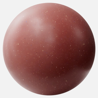 Colourful Red Terrazzo Plastic Small 4K