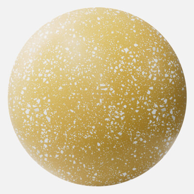Dandelion Yellow Terrazzo Plastic 4K