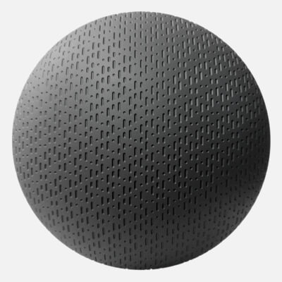 Dash Dot Tactile Debossed Plastic 4K