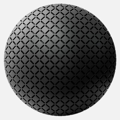 Dashed X Diamond Embossed Plastic 4K