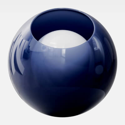 Deep Lapis Blue Smoked Glass 4K
