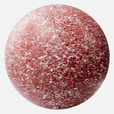 Designer Recycled LDPE Plastic Red 4K