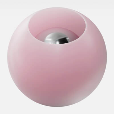 Dusk Rose Pink Milky Glass Frosted 4K