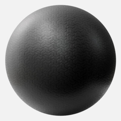 Embossed Tesselating Geometry Patterned Plastic 4K