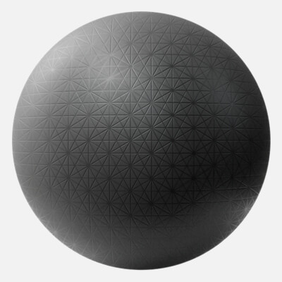 Embossed Triangular Mesh Patterned Plastic 4K