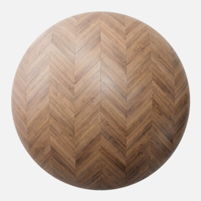 English Chestnut Oak Chevron Parquet Wood Floor 4K