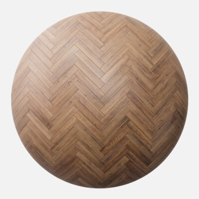 English Chestnut Oak Herringbone Parquet Wood Floor 4K