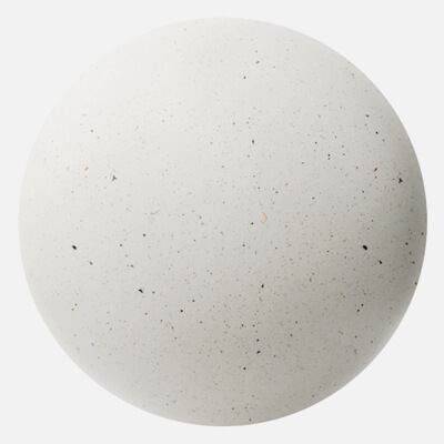 Fine Flecked Off White Bioplastic 4K