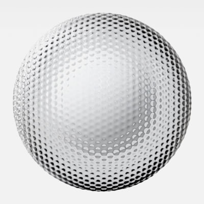 Fine Offset Circle Patterned Glass 4K