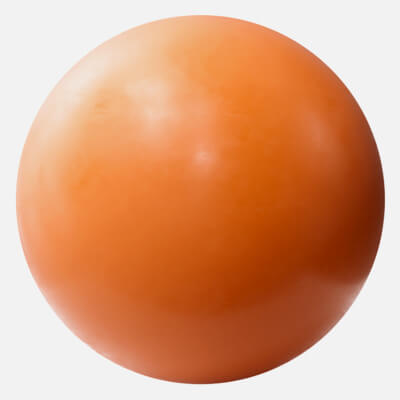 Fluorescent Orange Smudged Plastic 4K