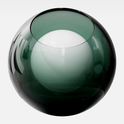 Forest Green Tinted Glass 4K