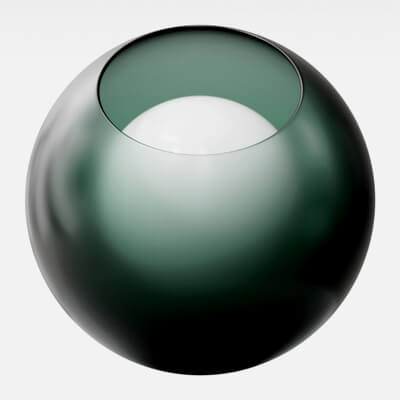 Forest Green Tinted Glass Frosted 4K