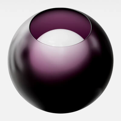 Garnet Red Tinted Glass Frosted 4K