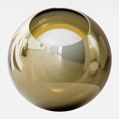 Gold Dichroic Mirror Glass 4K