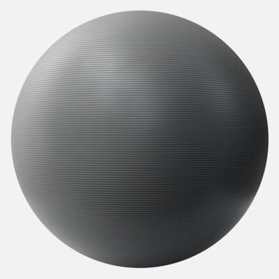 Groove Fluted Gunmetal Grey Plastic 4K