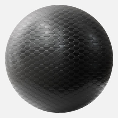 Half Hex Texture Patterned Plastic 4K