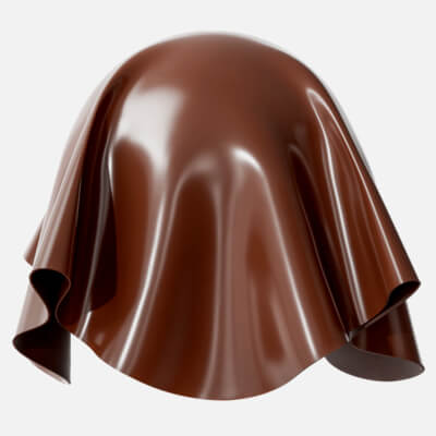 High Gloss Top Grain Leather Cognac Brown 4K